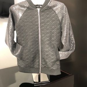 DKNY cardigan with sequins gray 12 Years